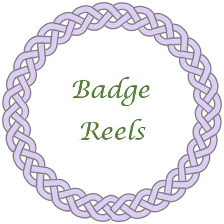 Badge Reels with acrylics ready made