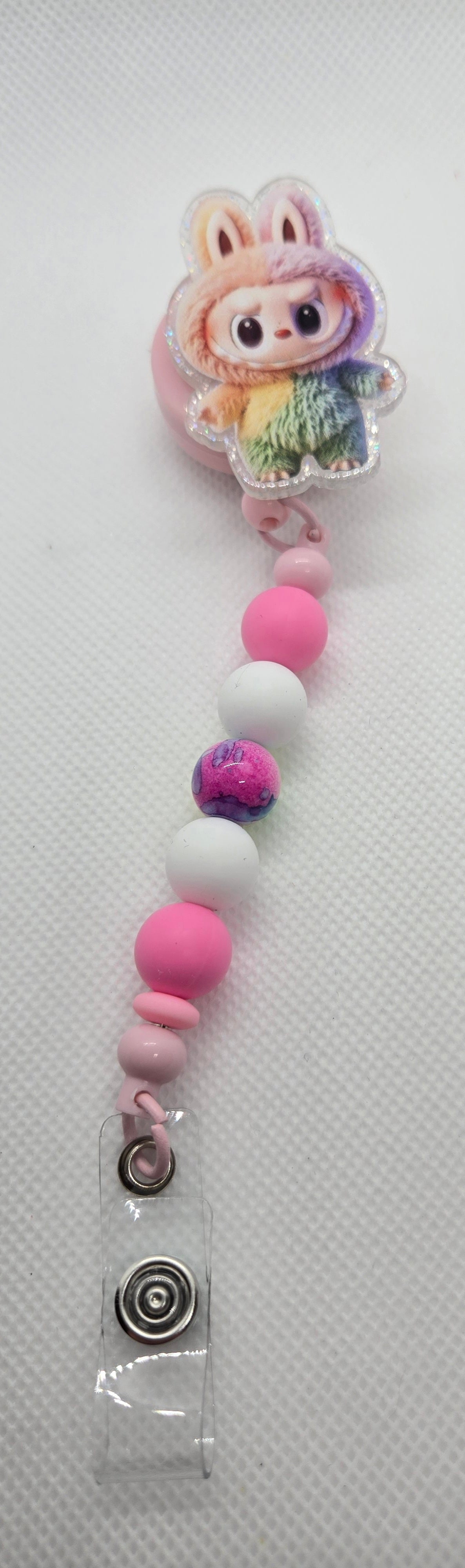 Badge Reels with acrylics ready made