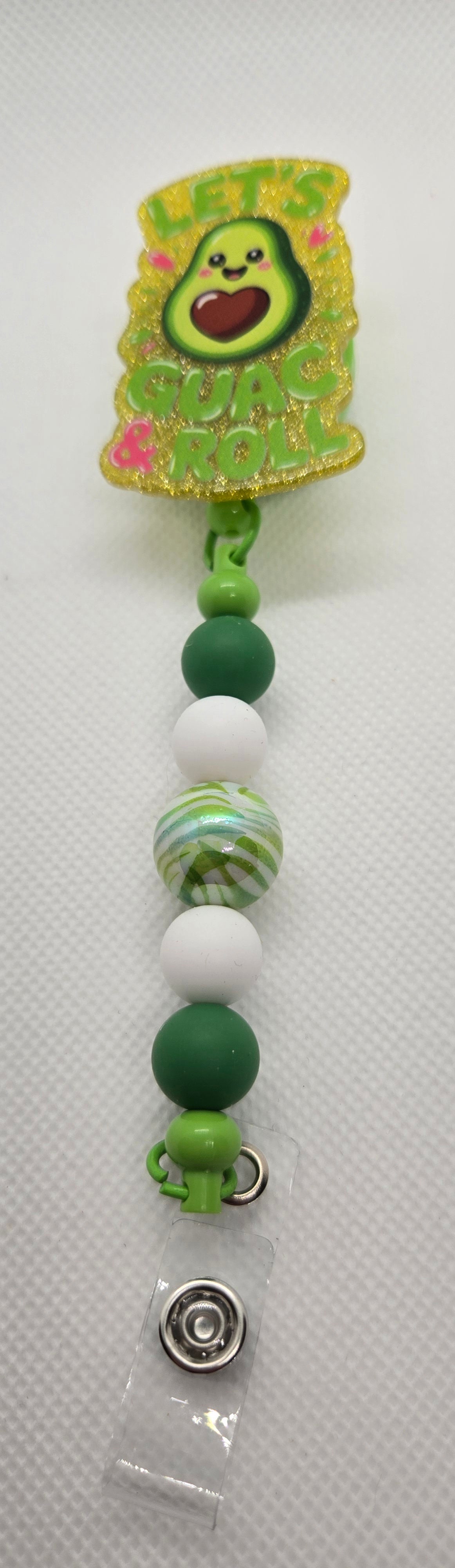 Badge Reels with acrylics ready made