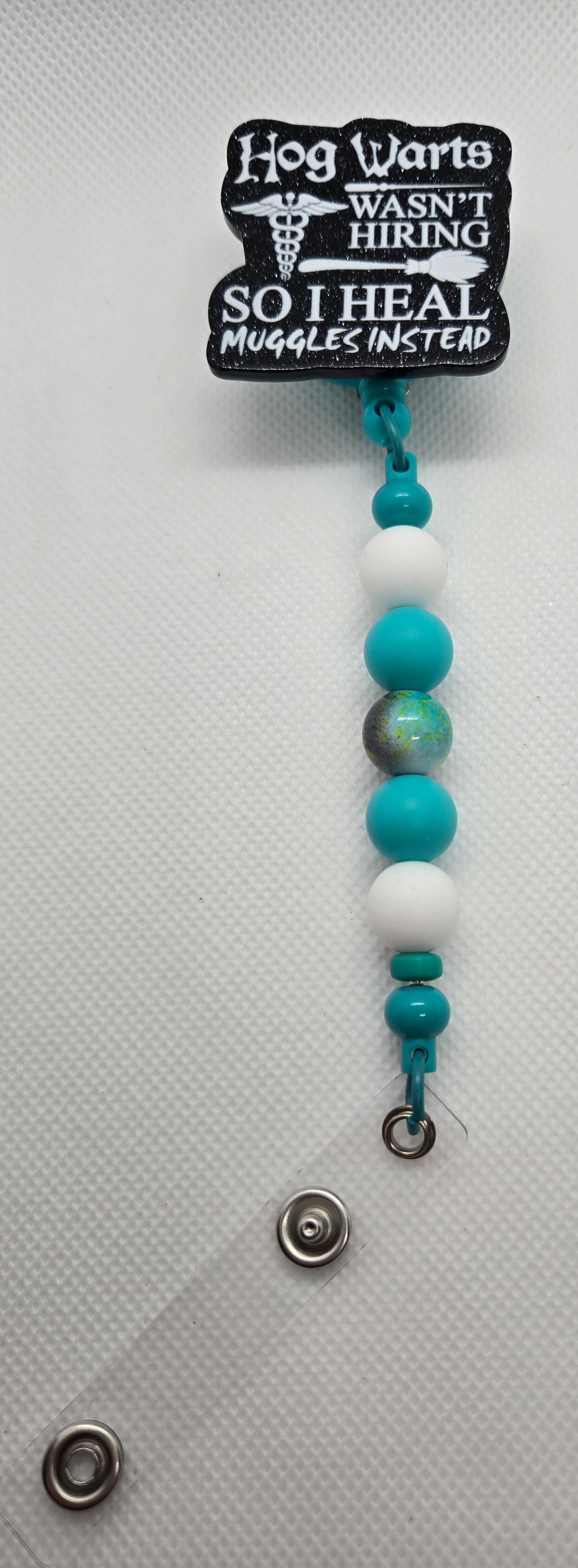 Badge Reels with acrylics ready made