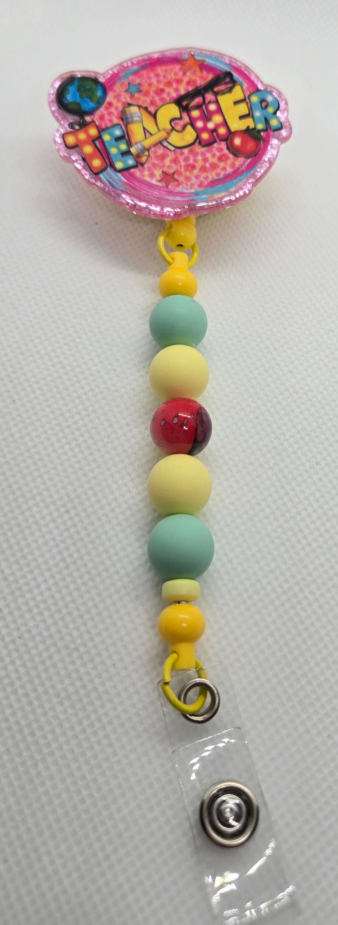 Badge Reels with acrylics ready made