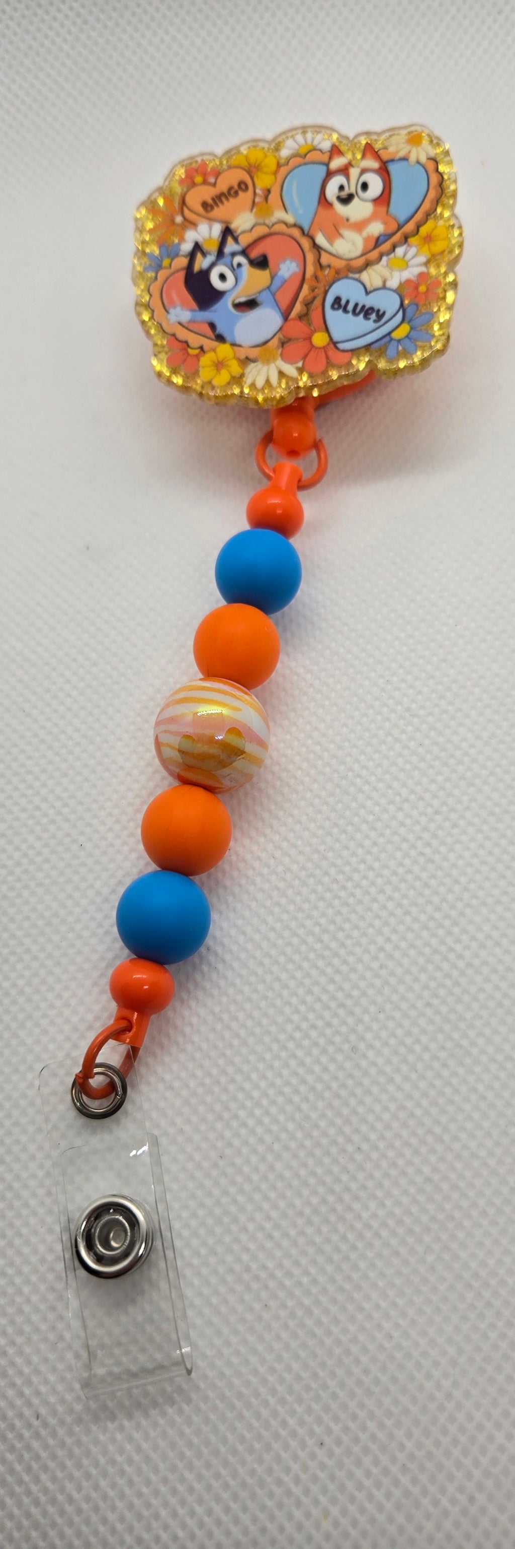 Badge Reels with acrylics ready made